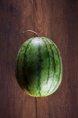 Green fresh watermelon