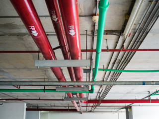 Water pipe, safety and clean watering system in condominium, building construction