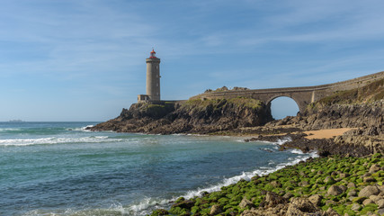 Fototapeta na wymiar Pointe saint Mathieu, Finistère