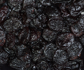 Top view of prunes