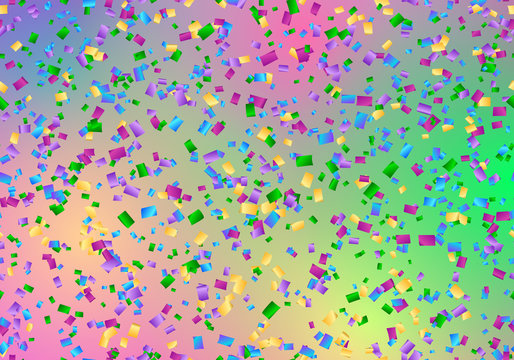 Celebration background with colorful confetti
