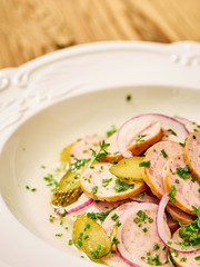 Bayrischer Wurstsalat