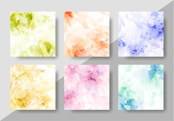 Abstract poster backgrounds