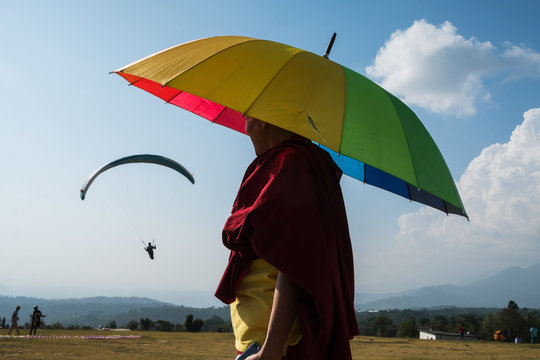 Paragliding at Bir
