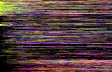 Colorful glitch art background