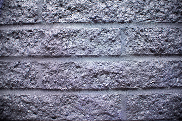 Gray Brick Wall Background 