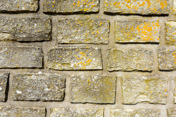 Texture of old brick wall