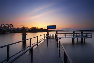 Naklejka premium Glienicker Brücke