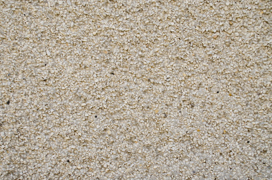 Rough textured stone wall gray
