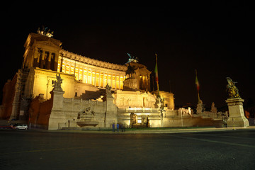 Monument to Victor Emmanuel II (Vittoriano) in Piazza Venezia, Rome, Italy