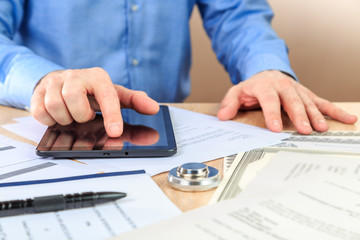 use a tablet computer at work