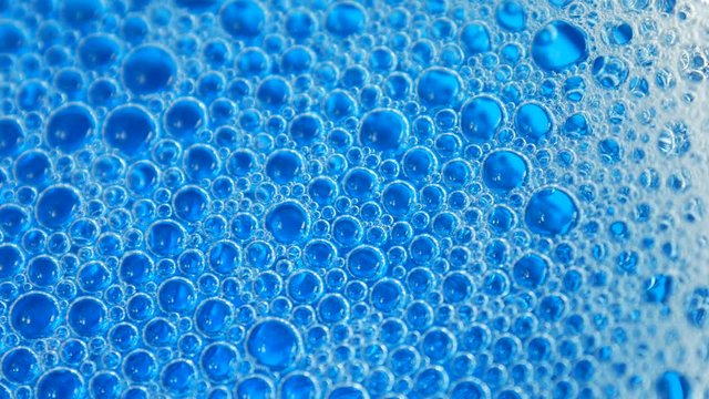 Abstract water bubbles background