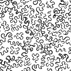 Fantasy decorative ornamental seamless pattern