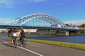 Krakau, Blaue Brücke