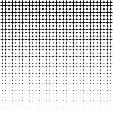 Absract halftone geometric background. Vector illustration