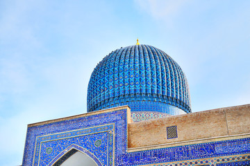 Registan Square Shah-i-Zinda - UNESCO World Heritage, Samarkand, Uzbekistan