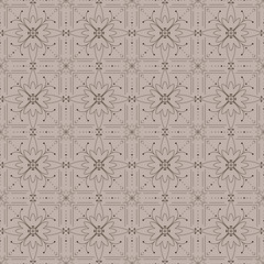 Seamless pattern, traditional ornament