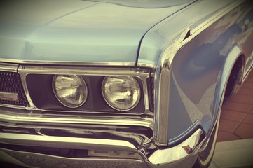 Headlight lamp vintage classic car - vintage effect style pictures
