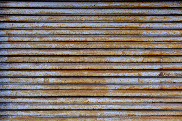 Old rusty zinc plat wall texture background