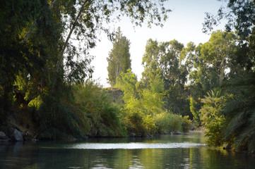 Jordan River. Israel