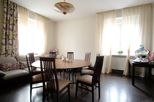 Interior of a hotel room