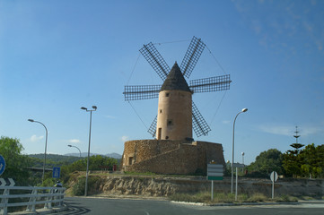 spanische Windm&uuml;hle