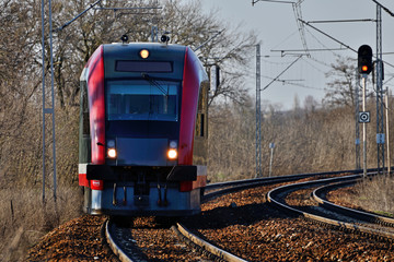Passenger train. © Tomasz Warszewski