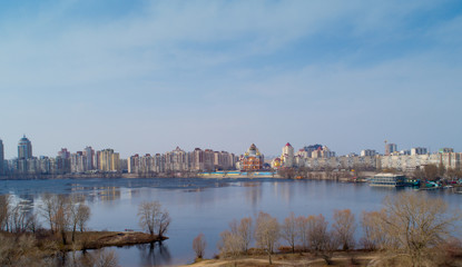 Fototapeta premium Kiev, Ukraine. Aero shooting.