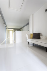 Corridor in a modern luxurious house