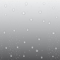 Realistic water drops