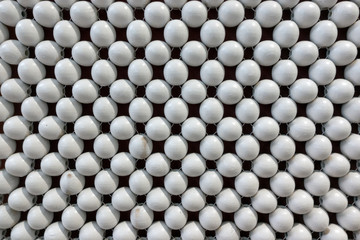 white balls pattern background