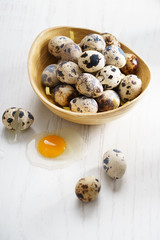 Quail eggs