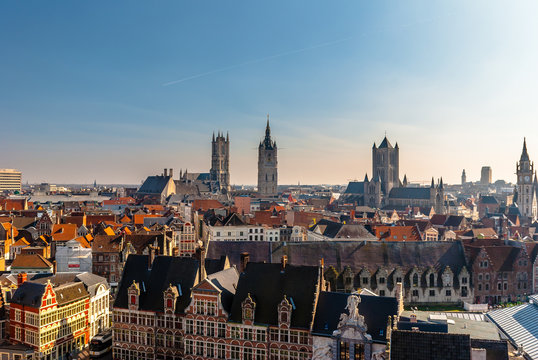 View Of Ghent  (Belgium) 