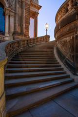 Treppe zum Brühlsche Terrasse