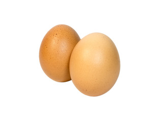 Eggs isolated on White Background