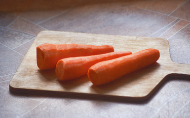 Fresh carrots