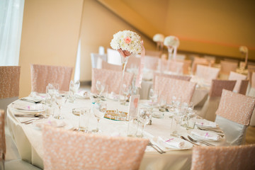 Wedding table decorations