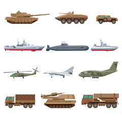 Military Vehicles Set