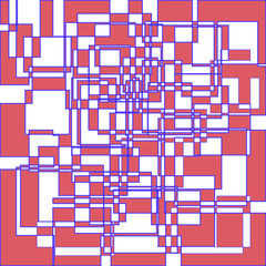 Abstract geometric rectangles