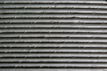 Texture of rubber surface with linear stripe bulge, protruded and curve out design for wallpaper or typical graphic design texture