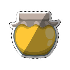 Sweet and organic honey vector illustration graphic design