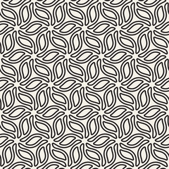 Fototapeta premium Vector Seamless Pattern. Abstract Geometric Background Design. Stylish Lattice Texture..