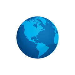 Planet earth geography vector illustration graphic design