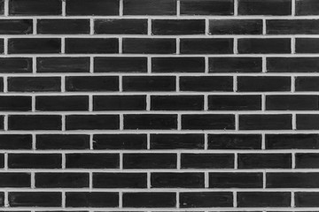 Black wall brick.