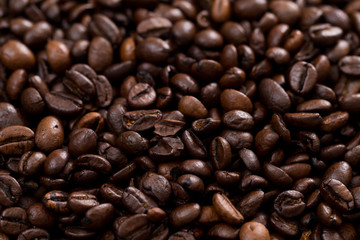 Coffee bean background