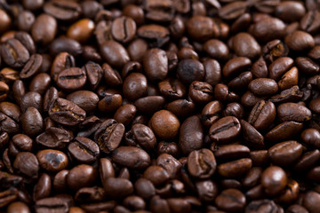 Roasted coffee bean