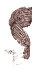 smear paint of mascara