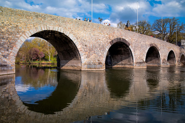 Alte Lahnbrücke in Wetzlar an der Lahn