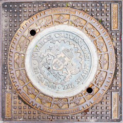 Well hatch in Budapest