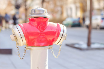 Red fireplug